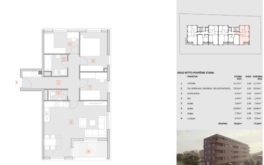 Prodaja-Stan 78m2-Velika Gorica