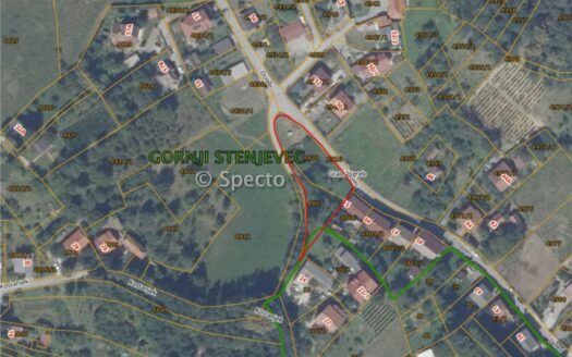 Prodaja – Građevinsko zemljište 1373m2 – Dolec