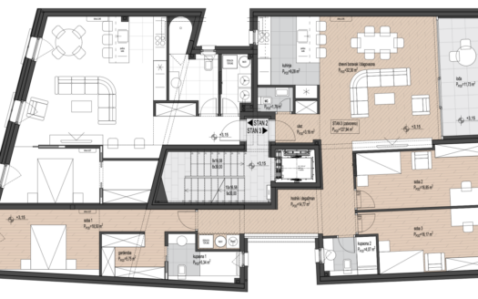 Novogradnja-Stan 137m2-Nova ves